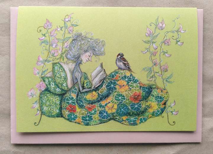 Book and Sparrow