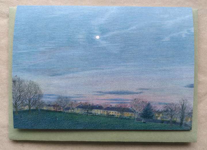 Moon Over Green