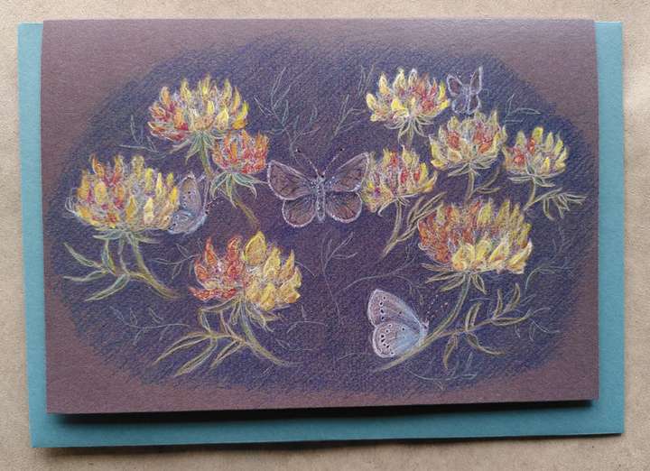 Small Blue Butterfly