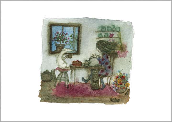 Tea & Chocolate Cake