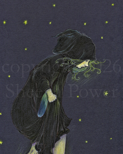 Moon Steps Down Detail